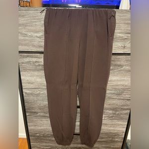 Brown sweatpant joggers